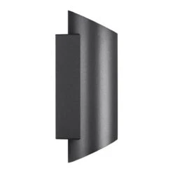 Nordlux Nico Wandlamp - Rond - Zwart -Meubels Voor Thuis 9489089