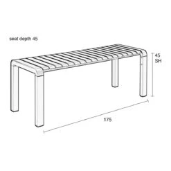 Zuiver Vondel Tuinbank -Meubels Voor Thuis 9490489