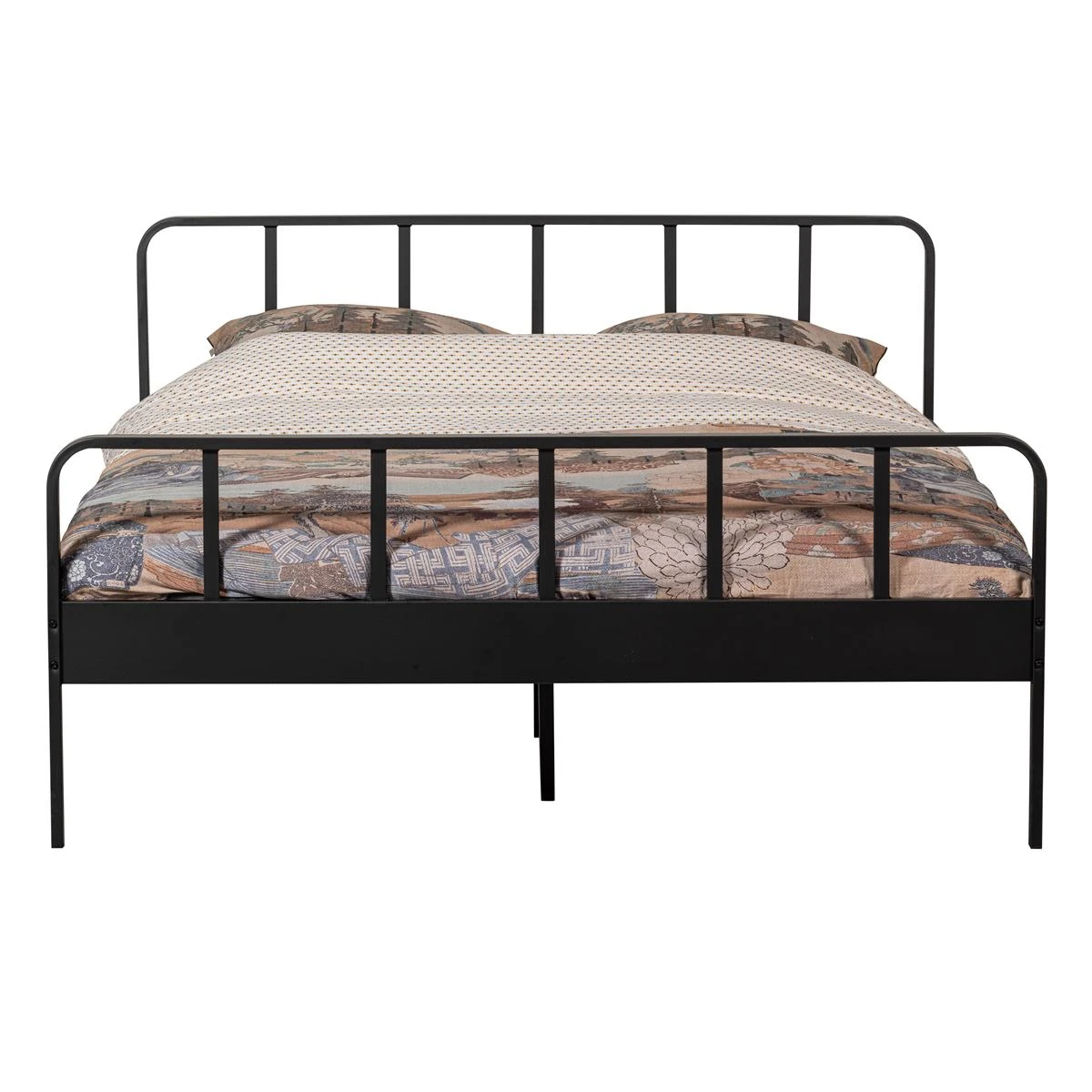 WOOOD Tweepersoonsbed Mees - Metaal - Zwart - 90x208x165 9 WOOOD Tweepersoonsbed Mees - Metaal - Zwart - 90x208x165 - Afbeelding 7
