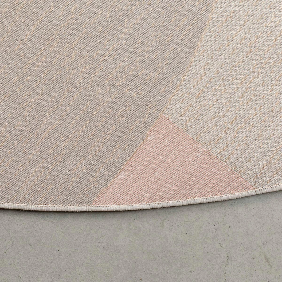 Zuiver Hilton Vloerkleed Ø 240 Cm - Roze 8 Zuiver Hilton Vloerkleed Ø 240 Cm - Roze - Afbeelding 6