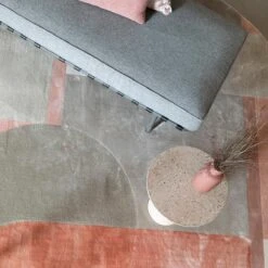 Zuiver Hilton Vloerkleed Ø 240 Cm - Roze 20 Zuiver Hilton Vloerkleed Ø 240 Cm - Roze -Meubels Voor Thuis 9495059