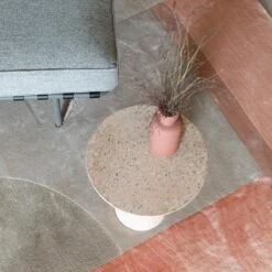 Zuiver Hilton Vloerkleed Ø 240 Cm - Roze 21 Zuiver Hilton Vloerkleed Ø 240 Cm - Roze -Meubels Voor Thuis 9495060