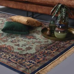 MOOS Ezra Vloerkleed 160 X 230 Cm - Groen -Meubels Voor Thuis 9496311