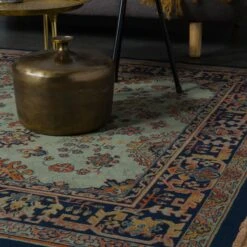 MOOS Ezra Vloerkleed 160 X 230 Cm - Groen -Meubels Voor Thuis 9496313