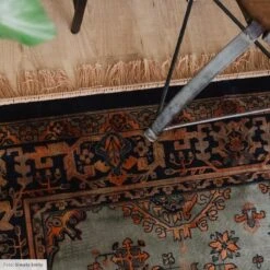 MOOS Ezra Vloerkleed 160 X 230 Cm - Groen -Meubels Voor Thuis 9496317