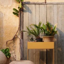 Ferm LIVING Plant Box Plantentafel - Straw -Meubels Voor Thuis 9497211