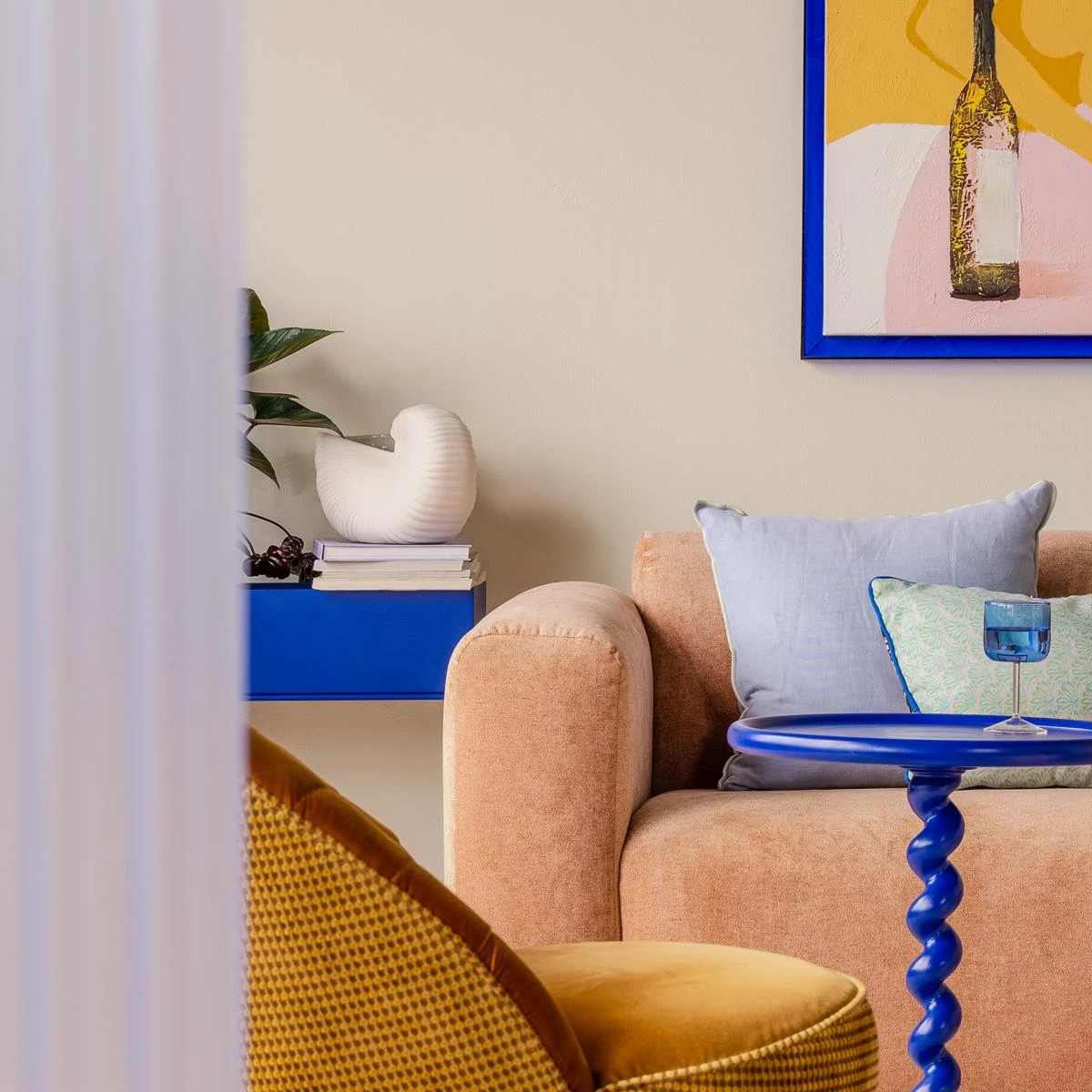 Ferm LIVING Plant Box Plantentafel - Bright Blue 5 Ferm LIVING Plant Box Plantentafel - Bright Blue - Afbeelding 3