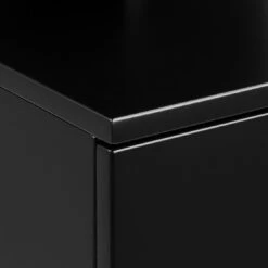 By FonQ Basic Zoey Nachtkastje - Zwart -Meubels Voor Thuis 9497281