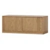 Vtwonen Modulair Onderkast - Eikenhout Veneer - Naturel - 44x110x40 -Meubels Voor Thuis 9498151