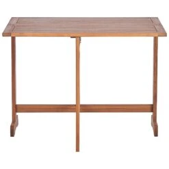 Beliani - LENOLA - Bistroset Voor 2 - Lichte Houtkleur - Acaciahout -Meubels Voor Thuis 9505476