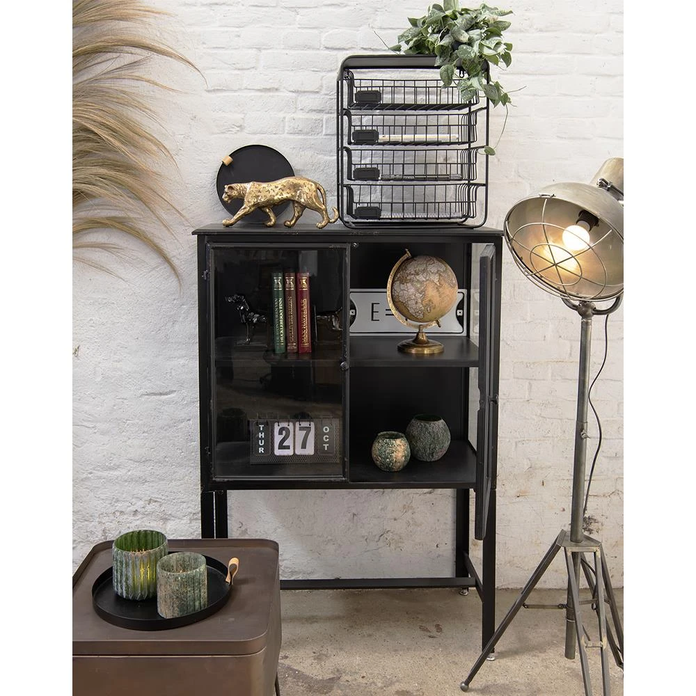 Clayre & Eef Boekensteunen Set Van 2 Hond 25x9x15 Cm Zwart Kunststof 7 Clayre & Eef Boekensteunen Set Van 2 Hond 25x9x15 Cm Zwart Kunststof - Afbeelding 5