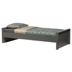 WOOOD Morris Bed Incl. Bedlade|lattenrol - Grenen - Leem -Meubels Voor Thuis 9522223