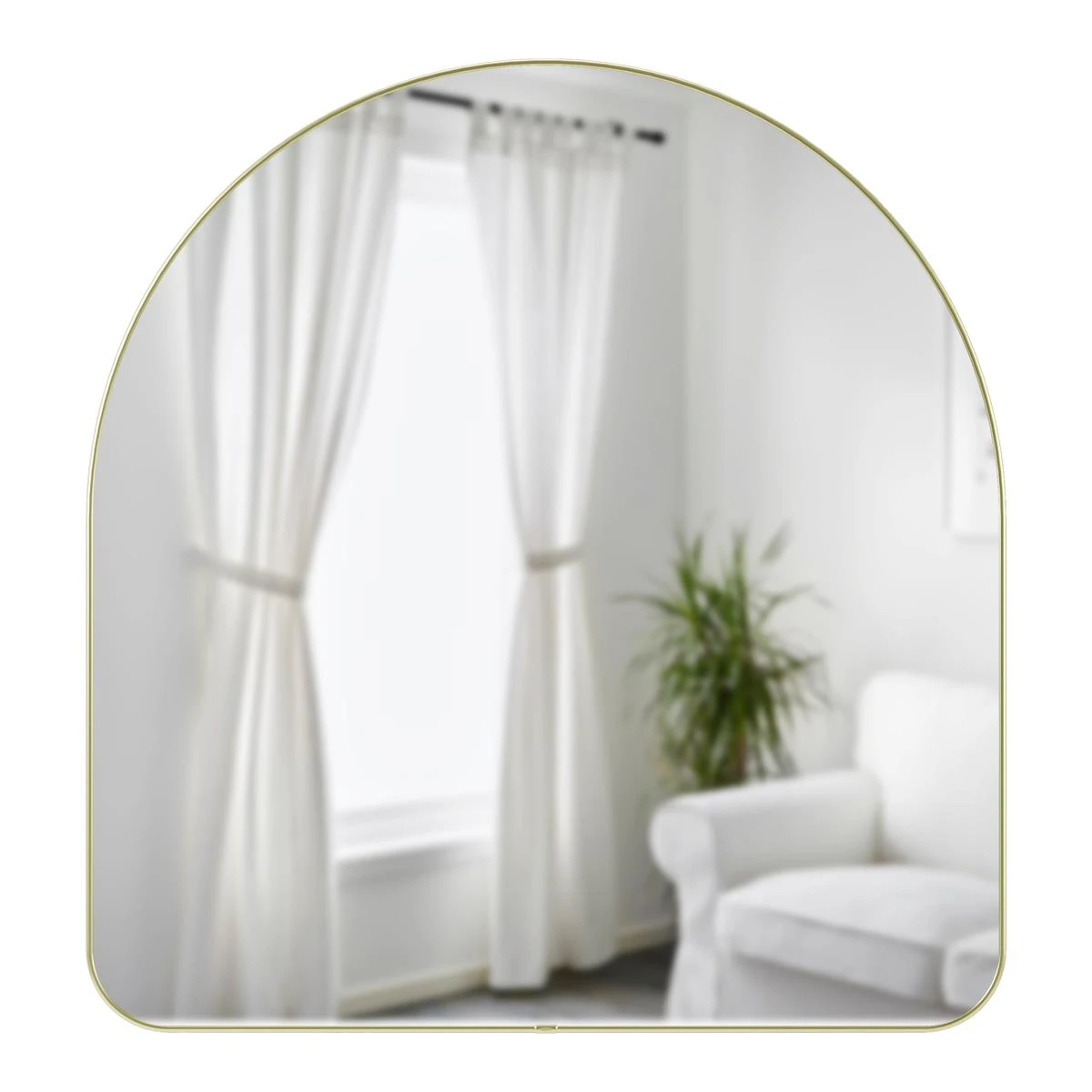 Umbra Hubba Arched Spiegel - Goud 3 Umbra Hubba Arched Spiegel - Goud