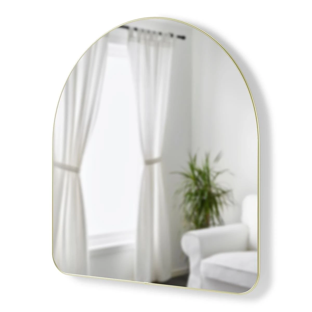 Umbra Hubba Arched Spiegel - Goud 7 Umbra Hubba Arched Spiegel - Goud - Afbeelding 5