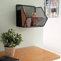 Puhlmann Store Box Wandrek - Matzwart -Meubels Voor Thuis 9542692