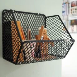 Puhlmann Store Box Wandrek - Matzwart -Meubels Voor Thuis 9542693