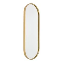 Fragix Boston Spiegel Ovaal - Goud - Metaal - 80x30 9 Fragix Boston Spiegel Ovaal - Goud - Metaal - 80x30 -Meubels Voor Thuis 9542911