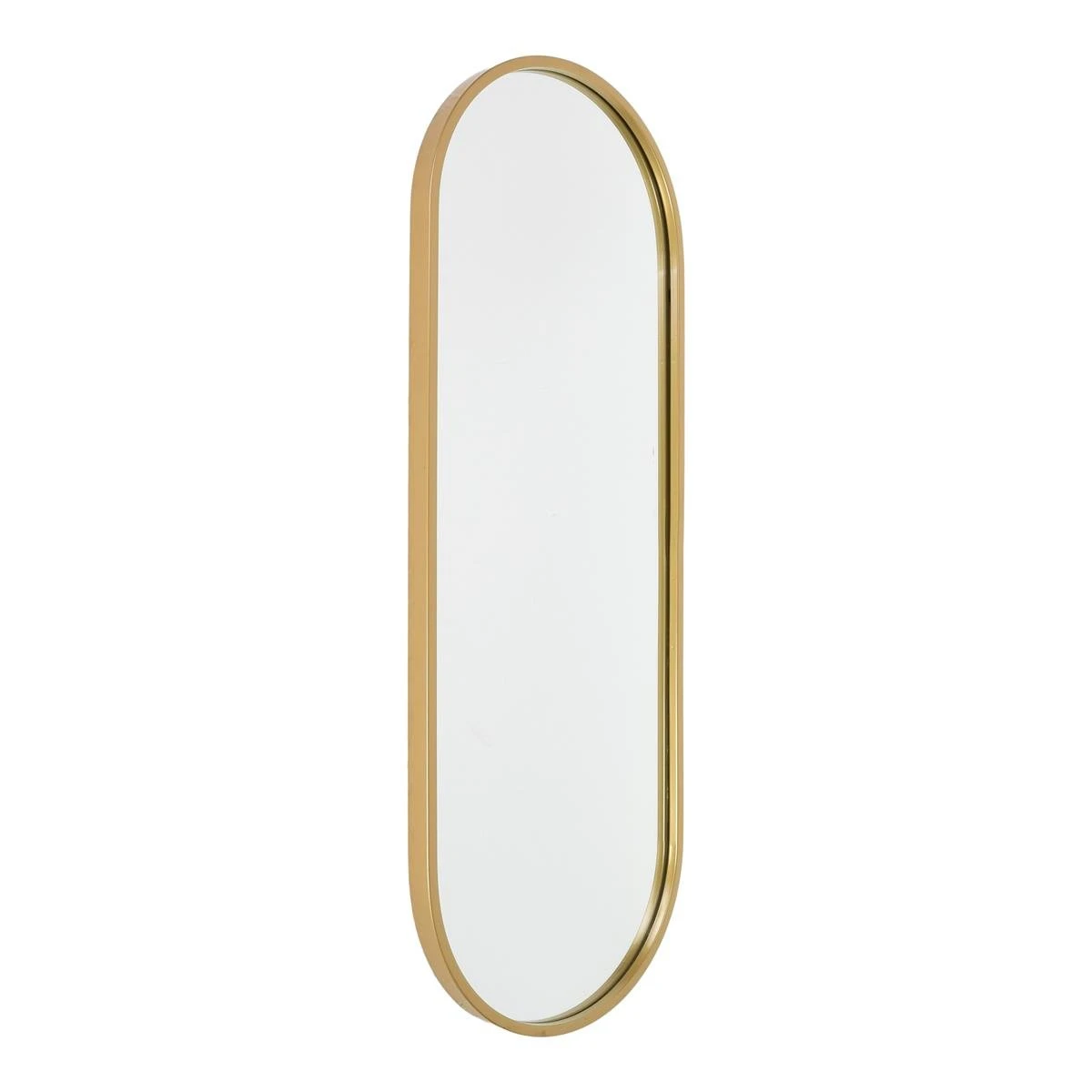 Fragix Boston Spiegel Ovaal - Goud - Metaal - 80x30 5 Fragix Boston Spiegel Ovaal - Goud - Metaal - 80x30 - Afbeelding 3