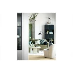 Vtwonen Lower Case 2-deurs - Grenen - Zwart - 41x81x35 -Meubels Voor Thuis 9545127