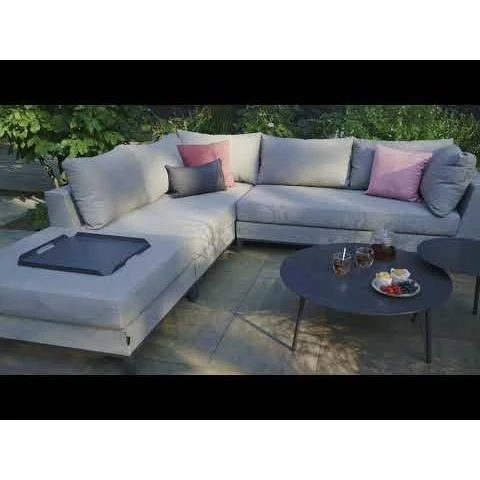 Exotan Sicilië Loungeset Rechts - Taupe 12 Exotan Sicilië Loungeset Rechts - Taupe - Afbeelding 10