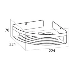 Tiger Caddy Hoekrek -Meubels Voor Thuis 9562523