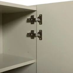 HKliving Cupboard Opbergkast - Pebble -Meubels Voor Thuis 9563698