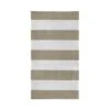 Cinderella Strandlaken Dune Stripe - Egyptisch Katoen - Sand - 100x200 -Meubels Voor Thuis 9566059