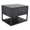 LOFT42 Djax Nachtkastje Industrieel - Zwevend - Zwart -Meubels Voor Thuis 9568674