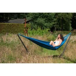 Tropilex® Hangmat Met Standaard Eénpersoons Easy & Dream Blue Blauw 20 Tropilex® Hangmat Met Standaard Eénpersoons Easy & Dream Blue Blauw -Meubels Voor Thuis 9588277