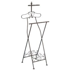 Clayre & Eef Dressboy 121 Cm Bruin Ijzer Rechthoek Kledingstandaard