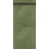 ESTAhome Behang Grote Bladeren Vergrijsd Olijfgroen - 0,53 X 10,05 M - -Meubels Voor Thuis 9620896