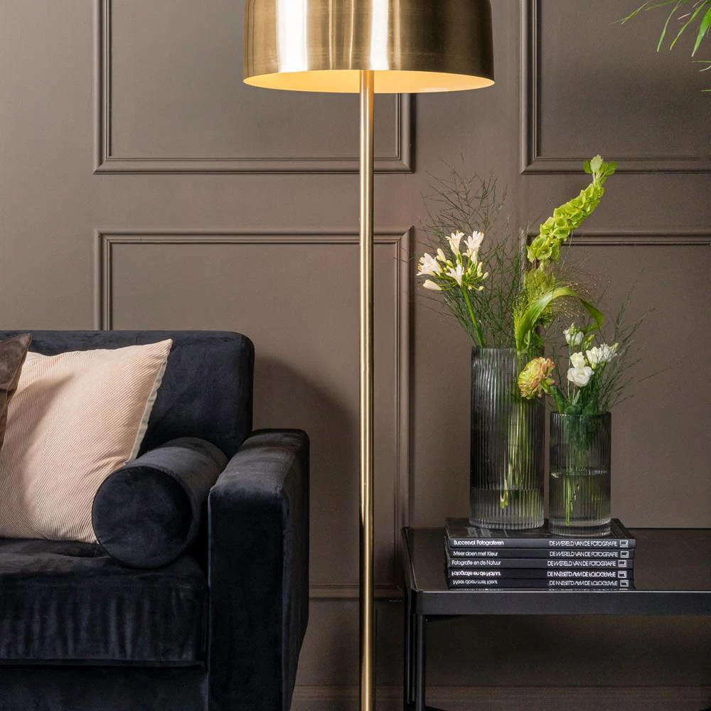 Present Time Allure Straight Vaas - Donkergrijs 6 Present Time Allure Straight Vaas - Donkergrijs - Afbeelding 4