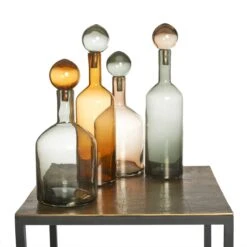 POLSPOTTEN Bubbles & Bottles Chic Karaffen Set Van 4 -Meubels Voor Thuis 9646733
