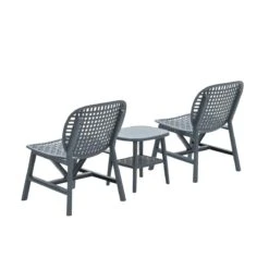 Garden Impressions Fien Balkonset 3-delig - Donker Grijs -Meubels Voor Thuis 9646866