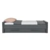 Woood Dennis Bed 90 X 200 Cm - Donkergrijs 2 Woood Dennis Bed 90 X 200 Cm - Donkergrijs -Meubels Voor Thuis 9664780