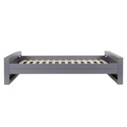 Woood Dennis Bed 90 X 200 Cm - Donkergrijs 17 Woood Dennis Bed 90 X 200 Cm - Donkergrijs -Meubels Voor Thuis 9664785