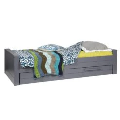 Woood Dennis Bed 90 X 200 Cm - Donkergrijs 23 Woood Dennis Bed 90 X 200 Cm - Donkergrijs -Meubels Voor Thuis 9664799