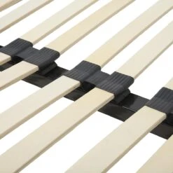 Beliani-BASIC -Vrijstaande Lattenbodem-Zwart-140 X 200 Cm-Staal -Meubels Voor Thuis 9676964