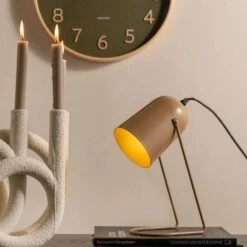 Karlsson Pure Wood Grain Klok - Mosgroen 10 Karlsson Pure Wood Grain Klok - Mosgroen -Meubels Voor Thuis 9685347