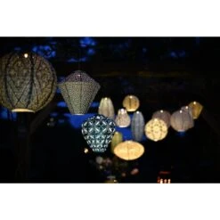 Lumiz Solar Buitenverlichting Sashiko Diamond - 28 Cm - Licht Groen -Meubels Voor Thuis 9698867