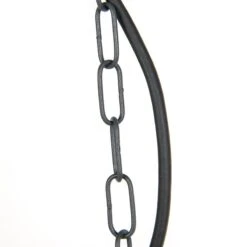 QAZQA Landelijke Buiten Hanglamp Donkergrijs IP44 - Kansas Grafiet -Meubels Voor Thuis 9706034