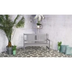 SenS-Line - Boulogne 2-zitsbank Grey FSC 100% - Grijs -Meubels Voor Thuis 9720972