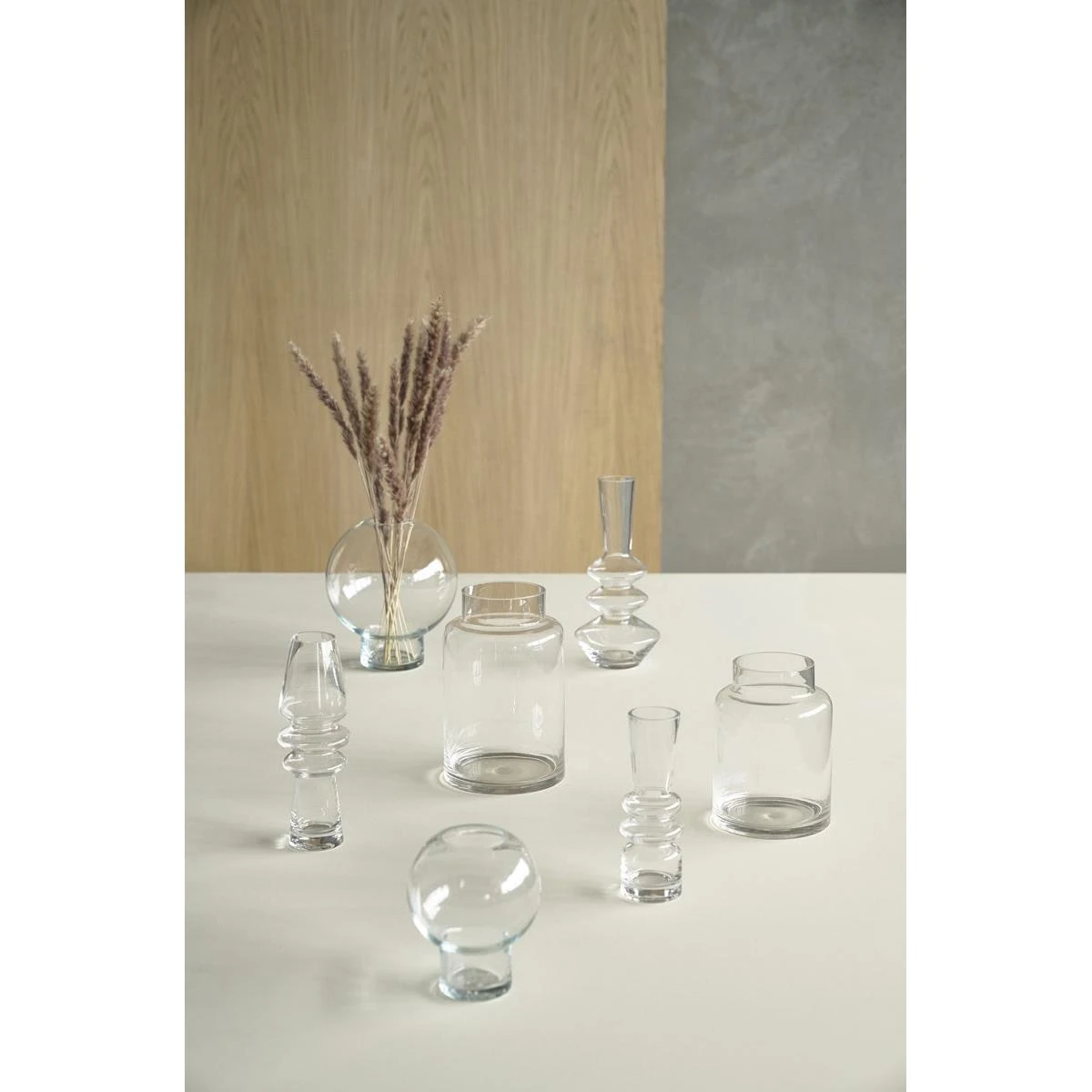 Villa Collection Trio Glazen Vaas - 14 X 30,5 Cm 6 Villa Collection Trio Glazen Vaas - 14 X 30,5 Cm - Afbeelding 4