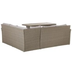 Beliani - BARDI - Loungeset Voor 5 - Natuurlijk - PE Rotan 16 Beliani - BARDI - Loungeset Voor 5 - Natuurlijk - PE Rotan -Meubels Voor Thuis 9723262