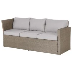 Beliani - BARDI - Loungeset Voor 5 - Natuurlijk - PE Rotan 17 Beliani - BARDI - Loungeset Voor 5 - Natuurlijk - PE Rotan -Meubels Voor Thuis 9723264