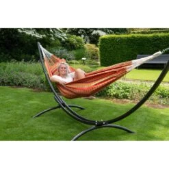 Tropilex® Hangmat Tweepersoons Premium Melon Oranje 17 Tropilex® Hangmat Tweepersoons Premium Melon Oranje -Meubels Voor Thuis 9741596