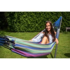 Tropilex® Hangmat Eénpersoons Cuba Blueberry Blauw 21 Tropilex® Hangmat Eénpersoons Cuba Blueberry Blauw -Meubels Voor Thuis 9757465