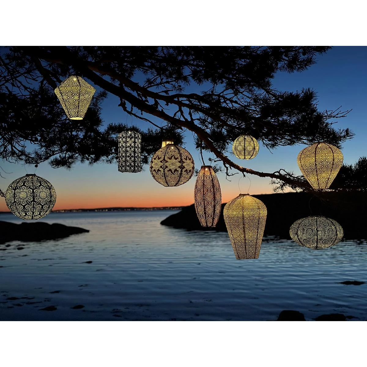 Lumiz Solar Buitenverlichting Mandela Balloon - 30 Cm - Groen 5 Lumiz Solar Buitenverlichting Mandela Balloon - 30 Cm - Groen - Afbeelding 3