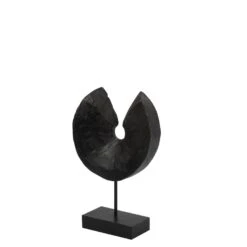 Light & Living - Ornament ODION - 23.5x8x34 - Zwart -Meubels Voor Thuis 9780708