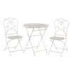 Beliani - TRIESTE - Bistroset Voor 2 - Beige - IJzer -Meubels Voor Thuis 9788492